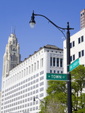 Ohio Judicial Center and Leveque Tower, Columbus, Ohio, United States of America, North America Photographic Print by Richard Cummins