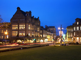 Bettys and Parliament Street at Dusk, Harrogate, North Yorkshire, Yorkshire, England, United Kingdo Photographic Print by Mark Sunderland