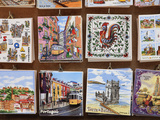 Souvenir Tiles in Shop Display, Lisbon, Portugal, Europe Photographic Print by Vincenzo Lombardo