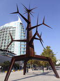 Contemporary Iron Sun Man (Homem-Sol) Sculpture by Jorge Vieira at the Park of Nations (Parque Das  Photographic Print by Stuart Forster