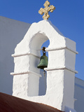 Church Bell Tower in Mykonos Town, Island of Mykonos, Cyclades, Greek Islands, Greece, Europe Photographic Print by Richard Cummins