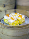 Dim Sum Preparation in a Restaurant Kitchen in Hong Kong, China, Asia Photographic Print by Gavin Hellier