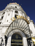 Detail, Hotel Le Negresco, Promenade Des Anglais, Nice, Alpes Maritimes, Provence, Cote D'Azur, Fre Photographic Print by Peter Richardson