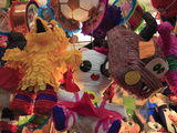 Pinatas, Market, Xochimilco, Mexico City, Mexico, North America Fotografie-Druck von Wendy Connett