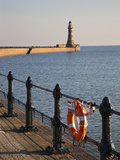 Roker Pier and Lighthouse, Sunderland, Tyne and Wear, England, United Kingdom, Europe Photographic Print by Mark Sunderland