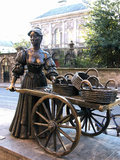 Molly Malone Statue, Grafton Street, Dublin, Republic of Ireland, Europe Photographic Print by Hans-Peter Merten