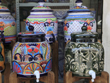Talavera Pottery, Puebla, Historic Center, Puebla State, Mexico, North America Photographic Print by Wendy Connett