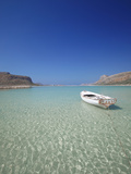 Balos Bay and Gramvousa, Chania, Crete, Greek Islands, Greece, Europe Lámina fotográfica por Sakis Papadopoulos