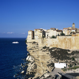 Haute Ville on Cliff Edge, Bonifacio, South Corsica, Corsica, France, Mediterranean, Europe Photographie par Stuart Black