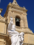Church at Gharb, Gozo, Malta, Mediterranean, Europe Photographic Print by Hans-Peter Merten