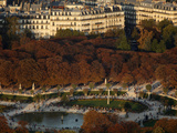 Aerial View of the Luxembourg Garden, Paris, France, Europe Photographic Print by  Godong