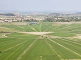 View from the Oppidum D'Enserune of the Etang De Montady Near Beziers, Languedoc-Roussillon, France Photographie par David Clapp
