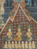 Interior Murals, Wat Pak Huak, Luang Prabang, Laos, Indochina, Southeast Asia, Asia Photographic Print by Richard Maschmeyer
