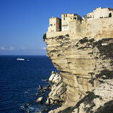 Haute Ville on Cliff Edge, Bonifacio, South Corsica, Corsica, France, Mediterranean, Europe Photographie par Stuart Black