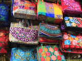 Handmade Bags, Handicraft Market, Oaxaca City, Oaxaca, Mexico, North America Photographic Print by Wendy Connett