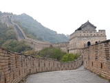Great Wall of China, UNESCO World Heritage Site, Mutianyu, China, Asia Fotoprint van Kimberly Walker Great Wall of China, UNESCO World Heritage Site, Mutianyu, China, Asia Fotoprint van Kimberly Walker