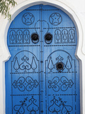 Door in Sidi Bou Said, Tunisia, North Africa, Africa Photographic Print by  Godong