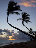 Bavaro Beach at Sunrise, Punta Cana, Dominican Republic, West Indies, Caribbean, Central America Photographic Print by Frank Fell
