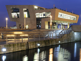 Mersey Ferries Offices and Beatles Museum, Pier Head, Liverpool, Merseyside, England, United Kingdo Photographic Print by Chris Hepburn
