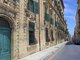 Auberge De Castille One of Valletta's Most Magnificent Buildings, Valletta, Malta, Mediterranean, E Photographic Print by Simon Montgomery