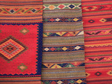 Traditional Hand Woven Rugs, Oaxaca City, Oaxaca, Mexico, North America Photographic Print by Wendy Connett