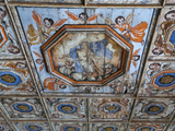 Ceiling of Gothic Church, Chapel of Our Lady of the Rocks, Beram, Istria, Croatia, Europe Photographic Print by Stuart Black