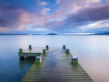 Lake Rotorua, North Island, New Zealand, Pacific Fotografisk tryk af Ben Pipe