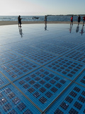 Pozdrav Zuncu (Sun Salutation) Monument by Architect Nikola Basic, Zadar, Zadar County, Dalmatia Re Photographic Print by Emanuele Ciccomartino