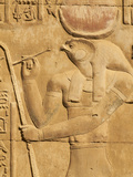 Bas Relief, Temple of Sobek and Haroeris, Kom Ombo, Egypt, North Africa, Africa Photographie par  Tuul