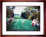 Jack Nicklaus - 1986 Masters 18th Hole Tee Shot Framed Memorabilia