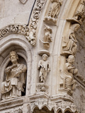 Medieval Carvings of Signs of the Zodiac, North Porch, Chartres Cathedral, UNESCO World Heritage Si Photographic Print by Nick Servian
