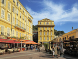 Henri Matisse's House, Place Charles Felix, Cours Saleya Market and Restaurant Area, Old Town, Nice Photographic Print by Peter Richardson