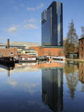 Gas Street Canal Basin, Birmingham, West Midlands, England, United Kingdom, Europe Photographic Print by Chris Hepburn