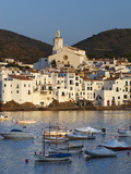 Harbour and Town, Cadaques, Costa Brava, Catalonia, Spain, Mediterranean, Europe Photographic Print by Stuart Black