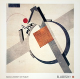 Proun (1920) Prints by El Lissitzky