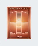 Roland Garros Rajoitettu erä tekijänä Jean-Michel Folon Roland Garros Rajoitettu erä tekijänä Jean-Michel Folon