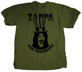 Frank Zappa - For President (Olive) Vêtements
