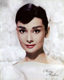 Audrey Hepburn - White Posters