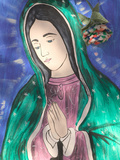 Virgin of Guadaloupe, Chimayo, New Mexico, USA Photographic Print by Walter Bibikow