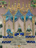 Mirror Mosaics, Reclining Buddha Shrine (Red Chapel), Wat Xieng Thong, UNESCO World Heritage Site,  Photographic Print by Richard Maschmeyer