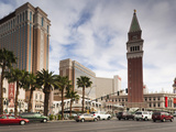 Venetian Hotel, Las Vegas Boulevard, the Strip, Las Vegas, Nevada, Usa Photographic Print by Walter Bibikow