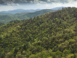 Scenic of Blue Ridge Mountains, Northern Georgia, Usa Photographic Print by Pete Oxford