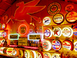 Johnnies Classic Gas Museum, Dixon, New Mexico, Usa Photographic Print by Julian McRoberts