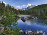 Hdr, Digital Composite, Bear Lake, Rocky Mountain National Park, Colorado, Usa Photographic Print by Rick A. Brown