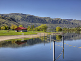 Columbia River Along Highway 97 at Daroga State Park, Chelan County, Washington, Usa Photographic Print by Jamie & Judy Wild