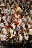 Miami, FL - June 21:  Miami Heat and Oklahoma City Thunder Game Five, Dwyane Wade Photographic Print by Issac Baldizon