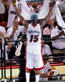 Miami, FL - June 21:  Miami Heat and Oklahoma City Thunder Game Five, Mario Chalmers Photographic Print by Mike Ehrmann