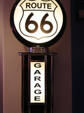 Route 66 Garage Sign, Albuquerque, New Mexico, Usa Photographic Print by Julian McRoberts