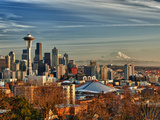 New Year's Day in Seattle, Washington, Usa Photographic Print by Richard Duval