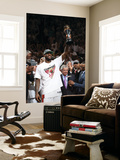 Miami, FL - June 21:  Miami Heat and Oklahoma City Thunder Game Five, LeBron James Print by Joe Murphy